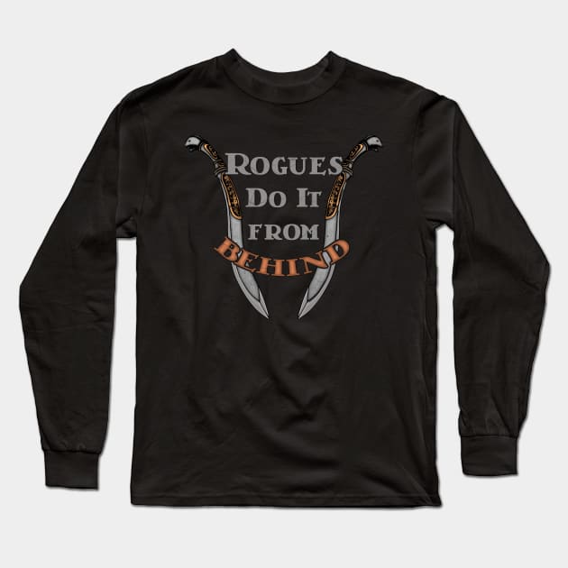 Rogues Do It Long Sleeve T-Shirt by KennefRiggles